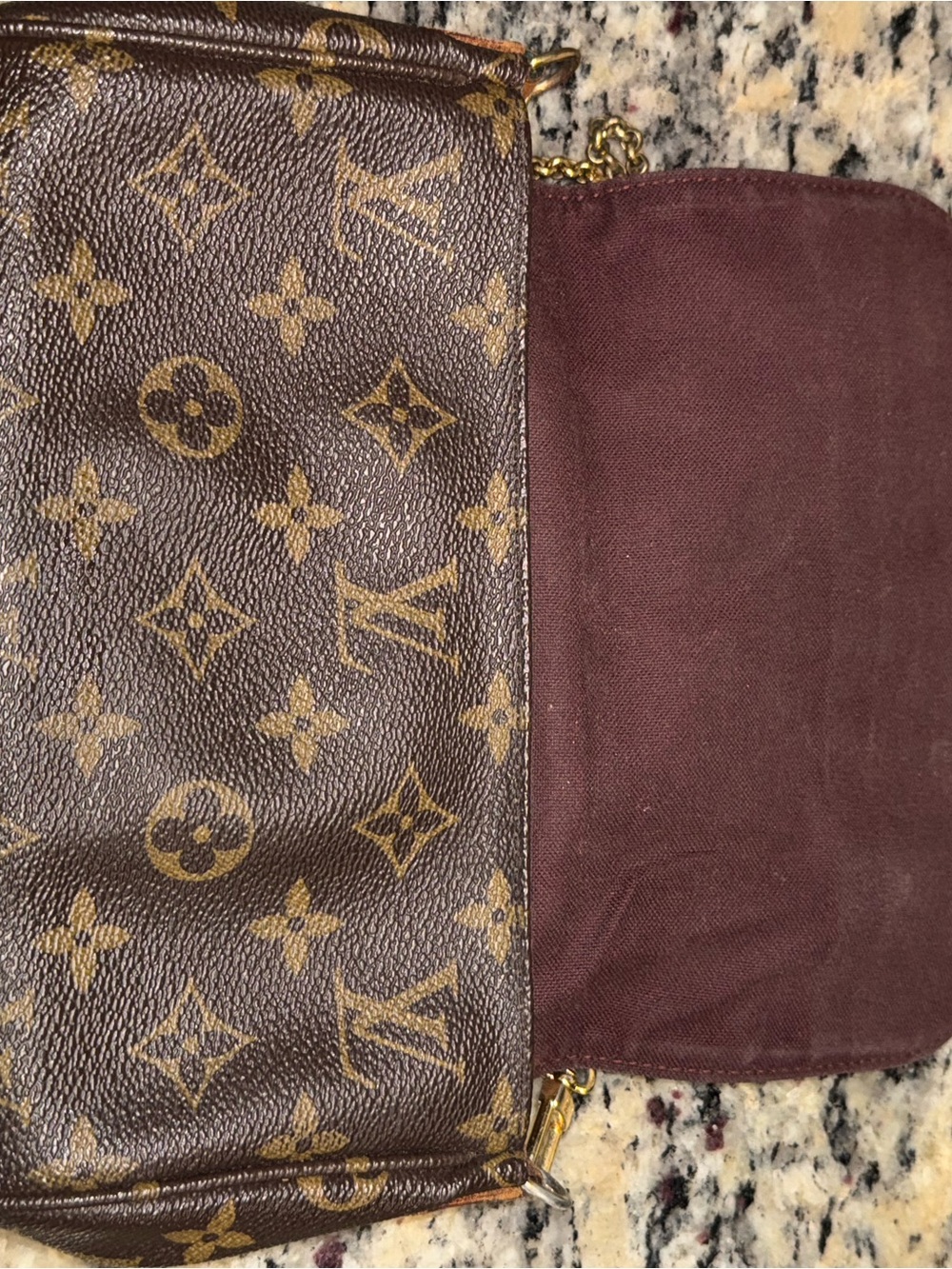 Louis Vuitton Favorite Handbag Monogram Canvas MM - Picture 7 of 8